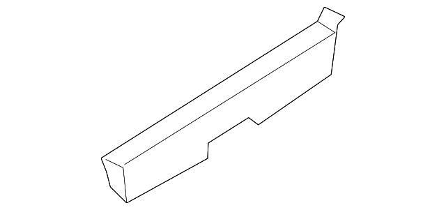 Genuine Ford Tailgate Gap Cover FL3Z-99407A98-A