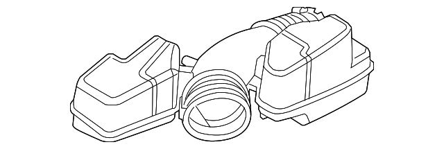 Genuine Ford Engine Air Intake Hose BB5Z-9B659-D