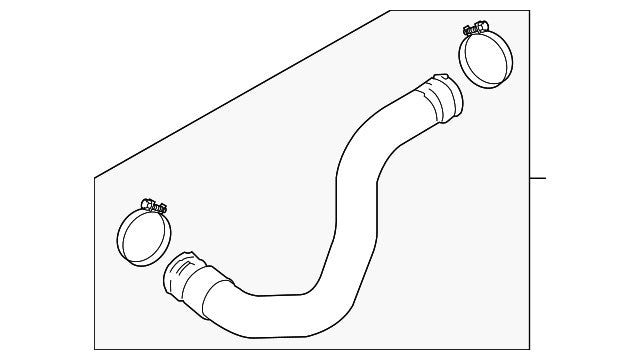 Genuine Ford Inter-Cooler Pipe 6C3Z-6C646-BA